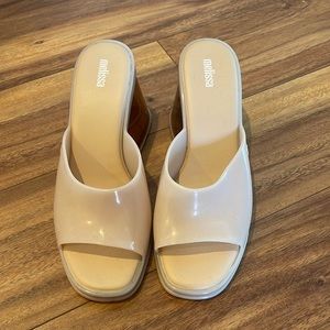 Melissa platform jelly sandals